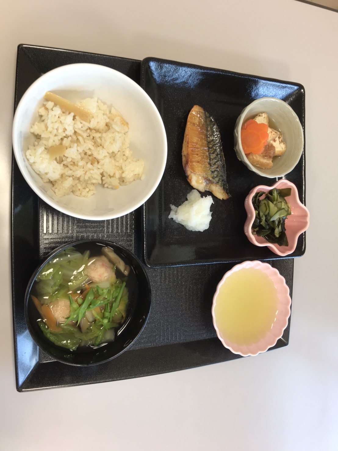 デイサービスの昼食